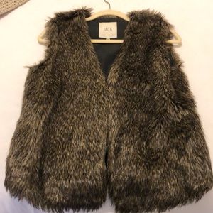 Jack Faux Fur Vest